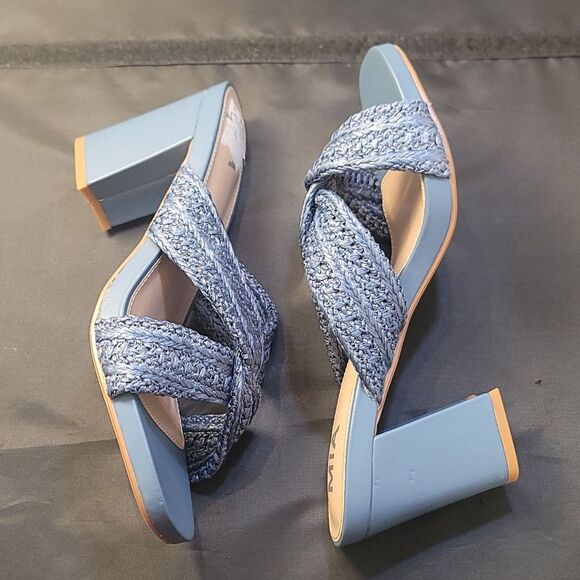 BRAND NEW MIA MAXINE RAFFIA WOMENS MULE HEEL - Picture 12 of 16